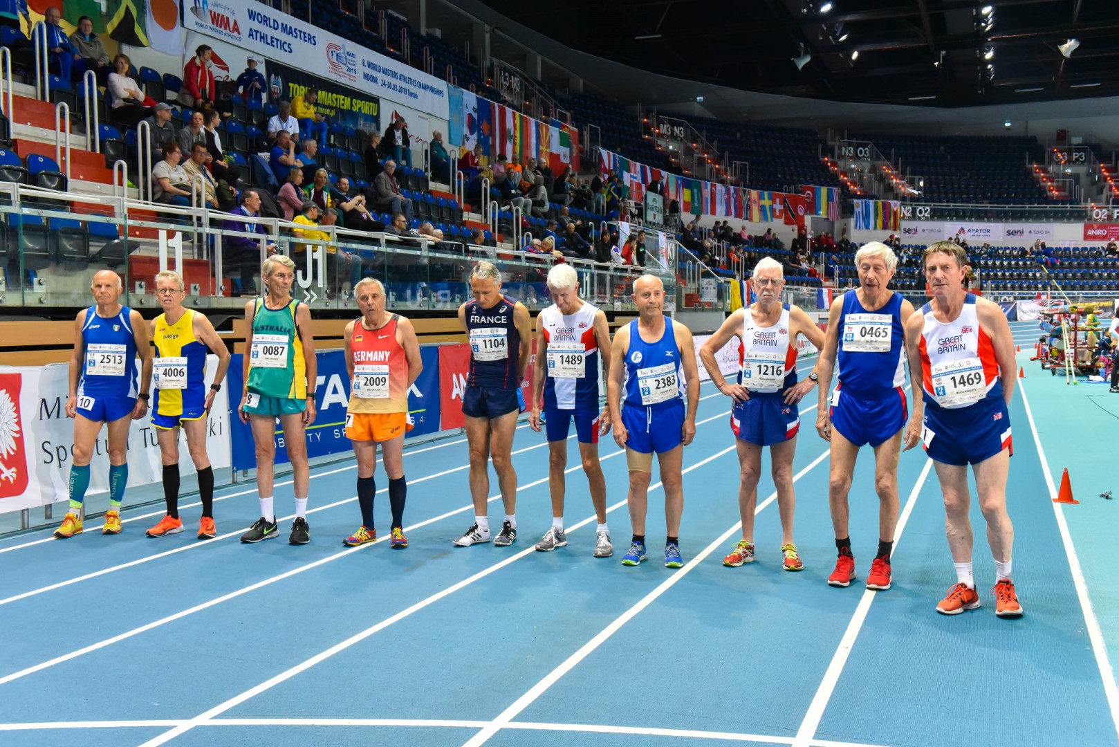Ivoš na startu 1500m